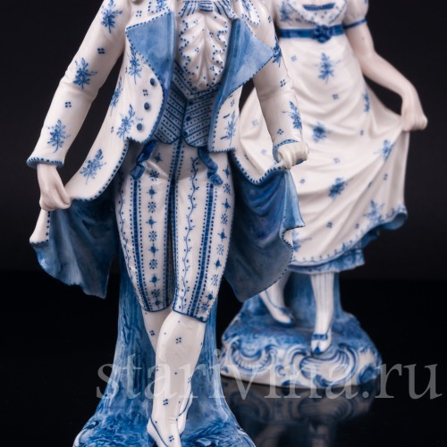 Танцующая пара, Sitzendorf, Германия, кон. 19 в