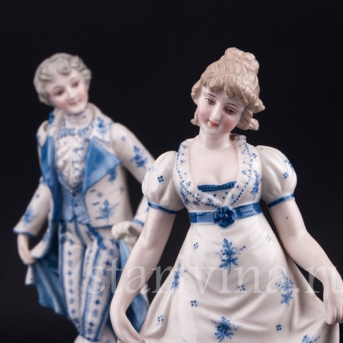 Танцующая пара, Sitzendorf, Германия, кон. 19 в