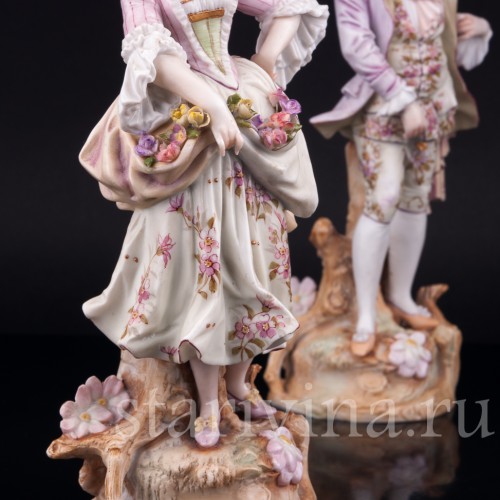 Галантная пара, Германия, E. A. Muller, Германия, до 1927 г