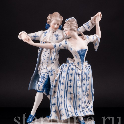 Танцующая пара, Dressel, Kister & Co, Германия, нач. 20 в