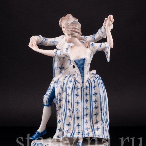 Танцующая пара, Dressel, Kister & Co, Германия, нач. 20 в