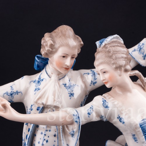 Танцующая пара, Dressel, Kister & Co, Германия, нач. 20 в