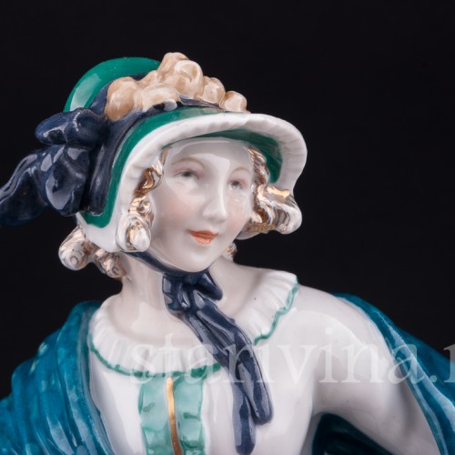 Дама с двумя девочками, Karl Ens, Германия, 1920-40 гг