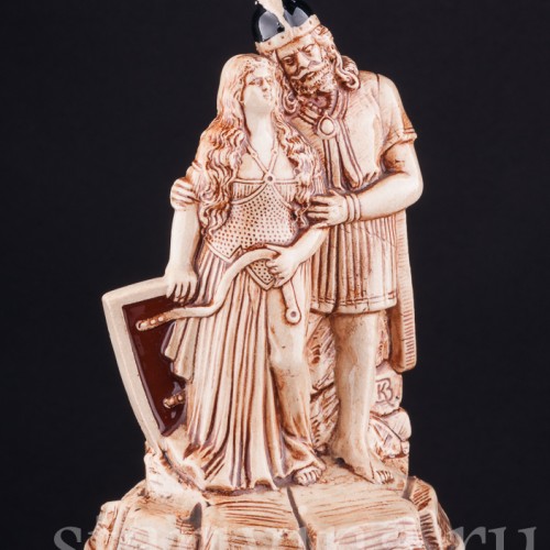 Пивная кружка Зигфрид и дракон, 3 л, Matthias Girmscheid, Германия, нач. 20 в.