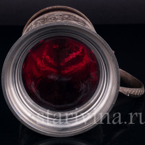 Стеклянная кружка 1/2 л, Германия, нач. 20 в