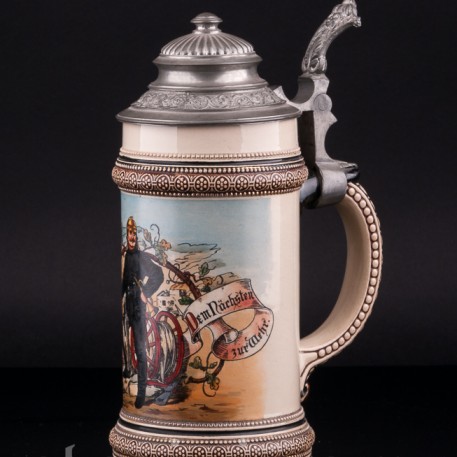 Пожарный, 1/2 л, Германия, 1900 гг
