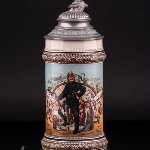 Пожарный, 1/2 л, Германия, 1900 гг