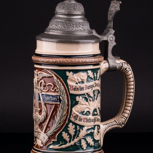 Пивная кружка, 1/2 л, Dumler & Breiden, Германия, 1900 гг