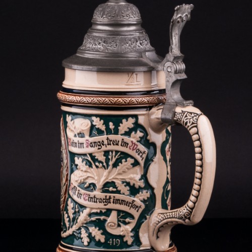 Пивная кружка, 1/2 л, Dumler & Breiden, Германия, 1900 гг