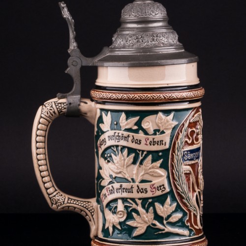 Пивная кружка, 1/2 л, Dumler & Breiden, Германия, 1900 гг