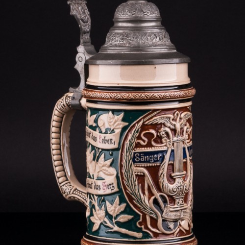 Пивная кружка, 1/2 л, Dumler & Breiden, Германия, 1900 гг