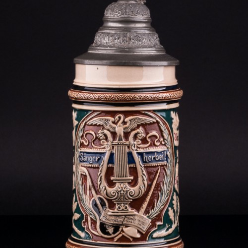 Пивная кружка, 1/2 л, Dumler & Breiden, Германия, 1900 гг