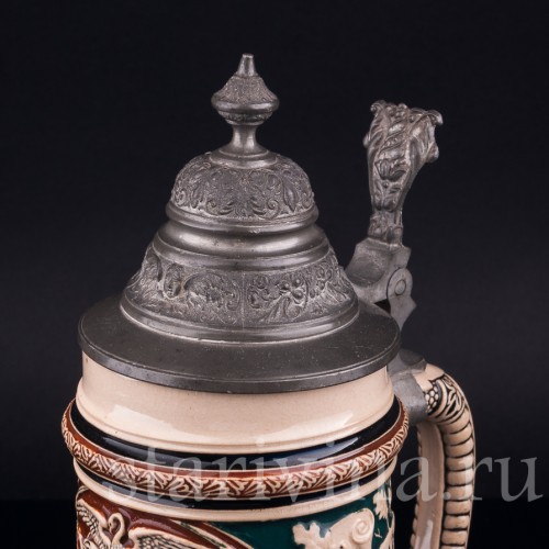 Пивная кружка, 1/2 л, Dumler & Breiden, Германия, 1900 гг