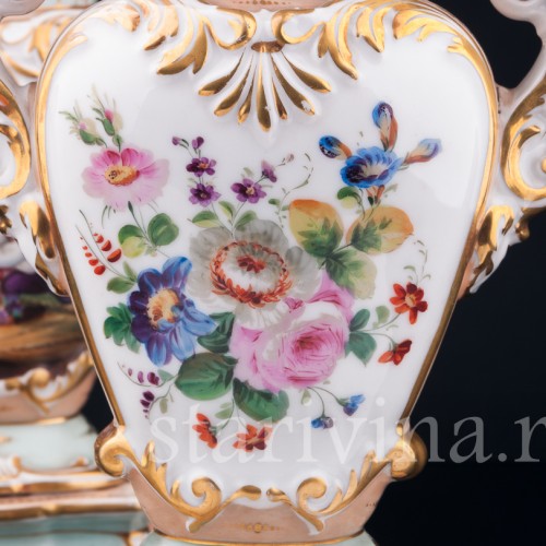 Рокальные парные вазы, Франция, 19 в