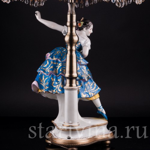 Фанни Эльслер, лампа, Volkstedt, Германия, до 1935 г