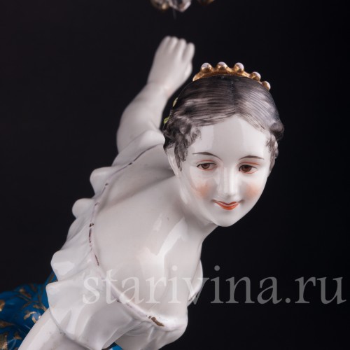 Фанни Эльслер, лампа, Volkstedt, Германия, до 1935 г