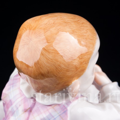 Малыш на подушке, Meissen, Германия, вт. пол. 20 в