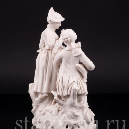 Солдат и пастушка, Carl Thieme, Германия, сер. 20 в