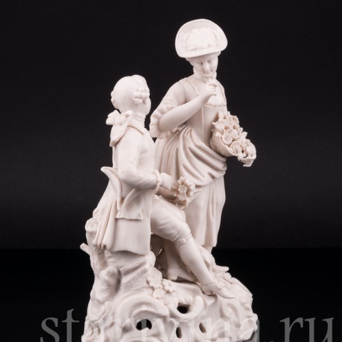 Солдат и пастушка, Carl Thieme, Германия, сер. 20 в