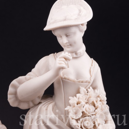 Солдат и пастушка, Carl Thieme, Германия, сер. 20 в