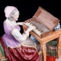 Дама за клавикордом, Porcelaine de Paris, Франция, 19 в
