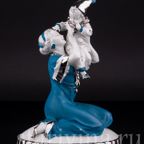 Мама с мальчиком, Hertwig & Co, Германия, 1920-30 гг