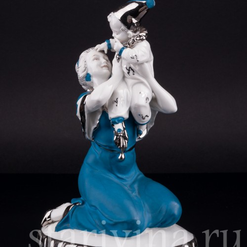 Мама с мальчиком, Hertwig & Co, Германия, 1920-30 гг