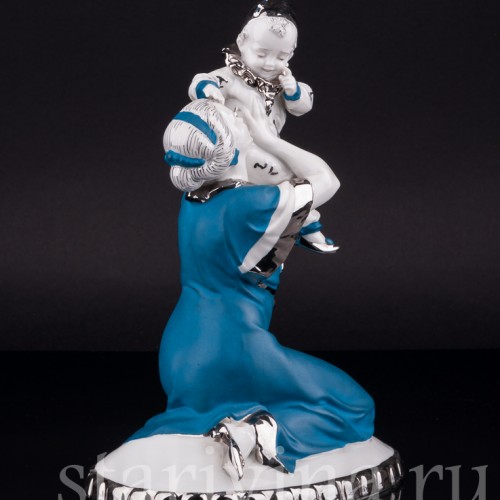 Мама с мальчиком, Hertwig & Co, Германия, 1920-30 гг