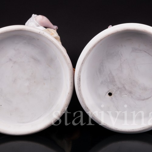 Фигурка из фарфора Пара с детьми, Германия, сер. - кон. 19 в.