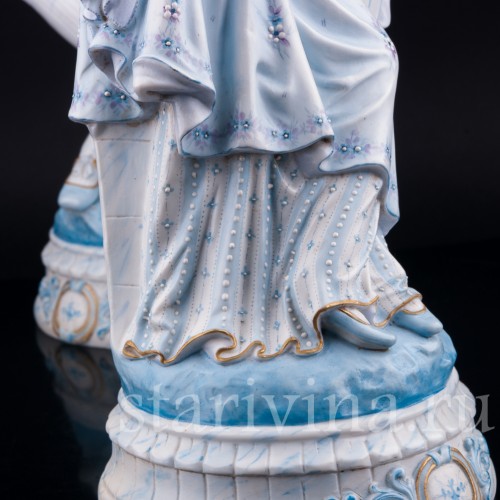 Пара с лютней и арфой, Германия, сер. - кон. 19 в