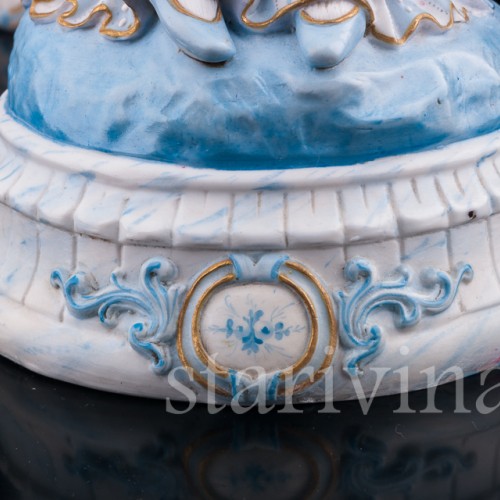 Пара с лютней и арфой, Германия, сер. - кон. 19 в