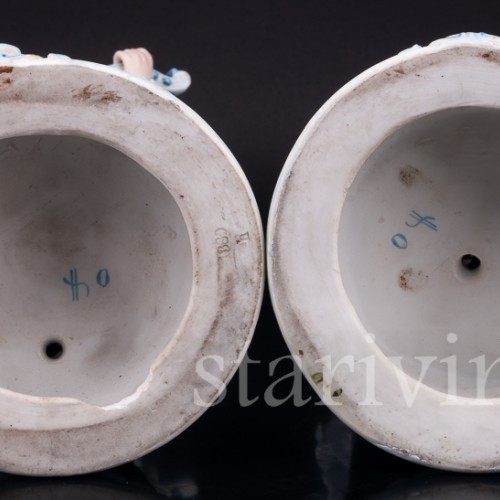 Пара с лютней и арфой, Германия, сер. - кон. 19 в