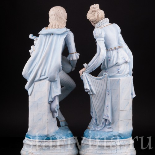 Пара с лютней и арфой, Германия, сер. - кон. 19 в