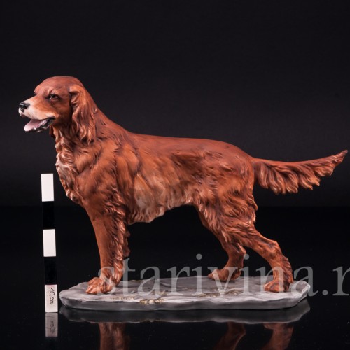 Фарфорвая статуэтка собаки Сеттер, Alka Kaiser, Германия, вт. пол. 20 в.