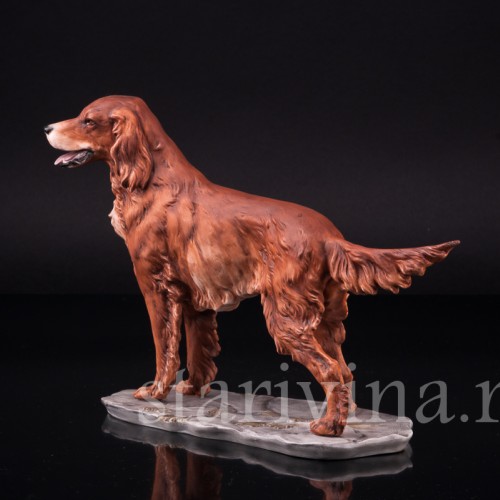 Фарфорвая статуэтка собаки Сеттер, Alka Kaiser, Германия, вт. пол. 20 в.