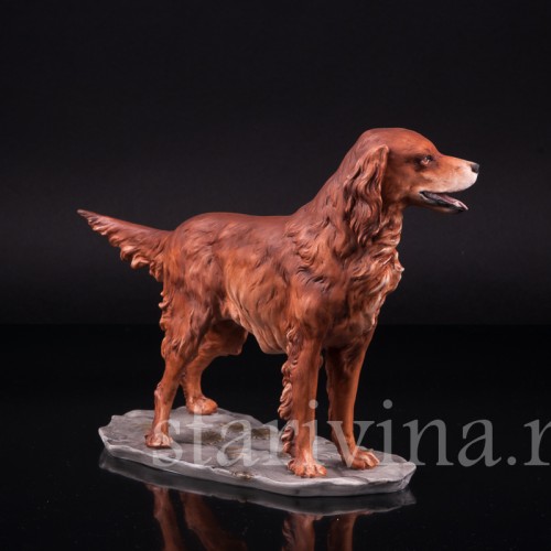 Фарфорвая статуэтка собаки Сеттер, Alka Kaiser, Германия, вт. пол. 20 в.