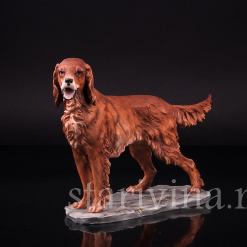 Фарфорвая статуэтка собаки Сеттер, Alka Kaiser, Германия, вт. пол. 20 в.