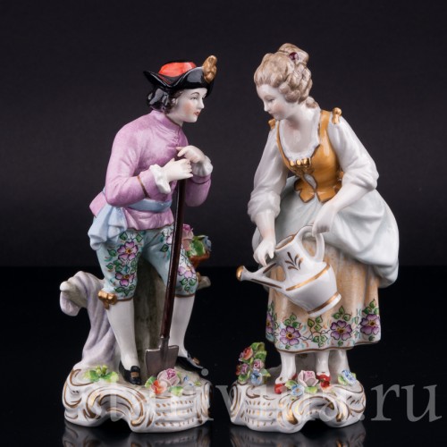 Садовники, Sitzendorf, Германия, сер. 20 в