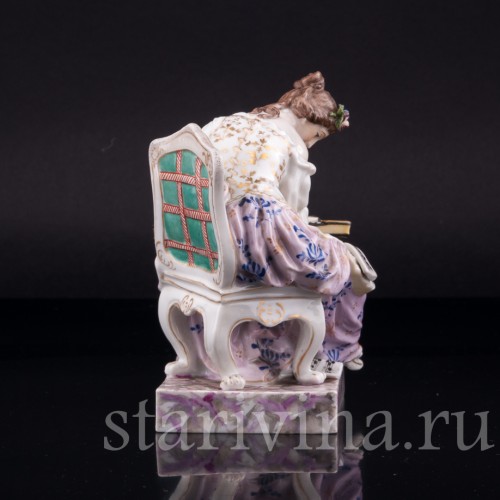 Девушка за клавесином, Volkstedt, Германия, 19 в