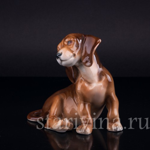 Щенок таксы, Metzler & Ortloff, Германия, пер. пол. 20 в