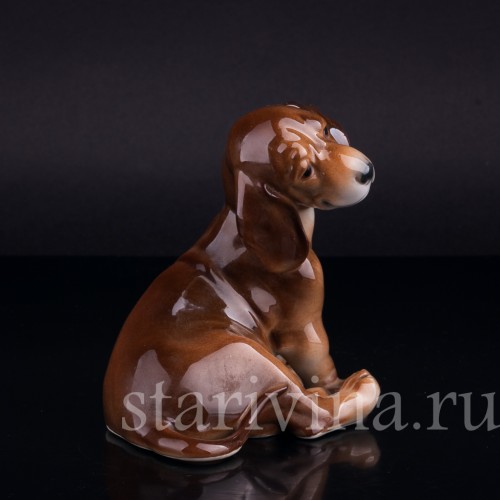 Щенок таксы, Metzler & Ortloff, Германия, пер. пол. 20 в