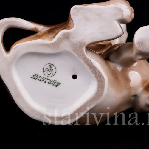 Щенок таксы, Metzler & Ortloff, Германия, пер. пол. 20 в