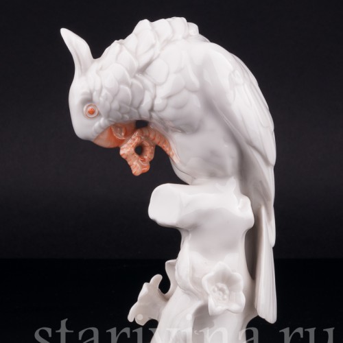 Какаду, Hutschenreuther, Германия, 1938-55 гг