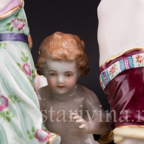 Играющие дети, Muller & Co, Германия, нач. 20 в