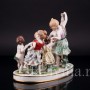 Играющие дети, Muller & Co, Германия, нач. 20 в