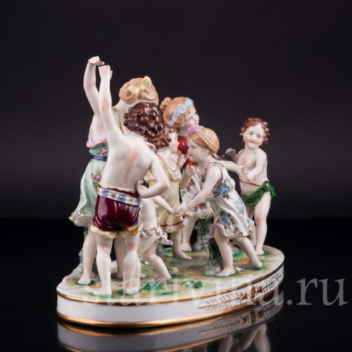 Играющие дети, Muller & Co, Германия, нач. 20 в