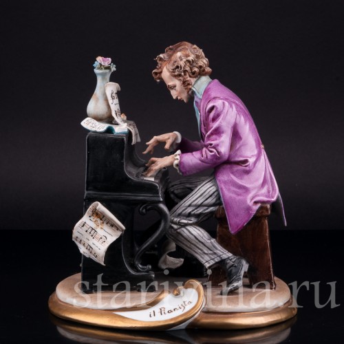 Пианист, Capodimonte, Италия, сер. 20 в