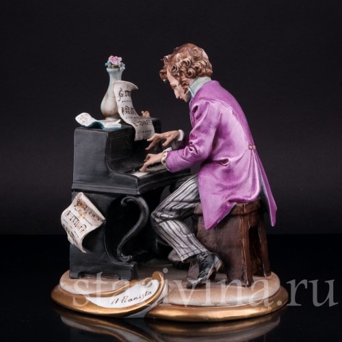 Пианист, Capodimonte, Италия, сер. 20 в