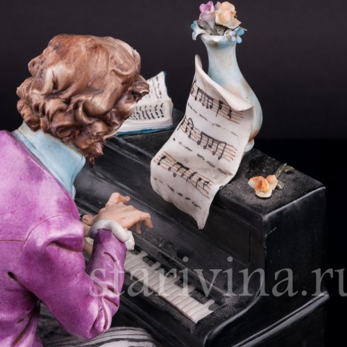 Пианист, Capodimonte, Италия, сер. 20 в