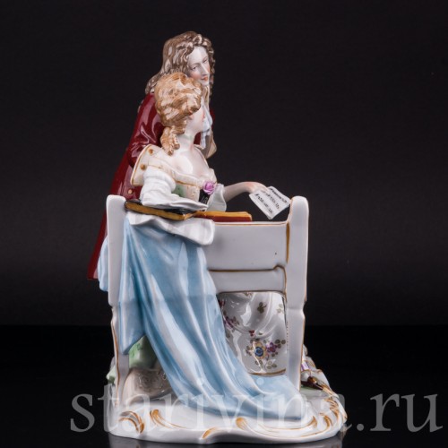 Пара у клавесина, Scheibe-Alsbach, Германия, сер. 20 в